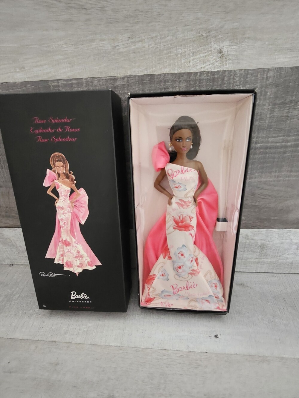 BARBIE African American Doll 2010 Avon Exclusive Rose Splendor Mint In Box AA
